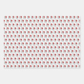 NYC Christmas Brooklyn Bridge Washington Square Geschenkpapier Set (Vorderseite 3)