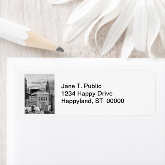 NYC: Chrysler Gebäude, Back of Flatiron B&W 001 (Insitu)