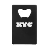 NYC Classic Geldbeutel Flaschenöffner (Vorderseite)