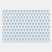 NYC Coffee and Donuts Frühstücksbuffet Doughnut Geschenkpapier Set (Vorderseite 3)