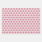 NYC Coffee and Donuts Frühstücksbuffet Doughnut Geschenkpapier Set (Vorderseite 2)