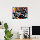 NYC Cooles Auto Poster (Heimbüro)