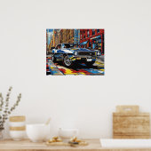 NYC Cooles Auto Poster (Küche)