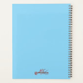 NYC Crochet Guild Blue Planner Planer (Rückseite)