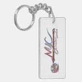 NYC Crochet Guild Schlüsselanhänger (Vorderseite links)