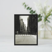 NYC Crosswalk Postkarte (Stehend Vorderseite)
