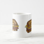 NYC Deli Reuben Sandwich Corned Beef Marmorye Kaffeetasse (Mittel)