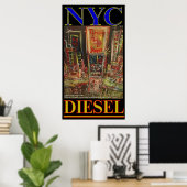 NYC DIESEL POSTER (Heimbüro)