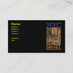 NYC DIESEL VISITENKARTE