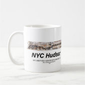 NYC Dreyfuss Hudson Steam Locomotive. Profile Kaffeetasse (Links)