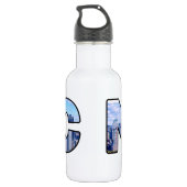 NYC EDELSTAHLFLASCHE (Rückseite)
