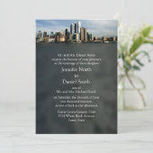 NYC-Einladungen für Hochzeiten Einladung (Stehend Vorderseite)