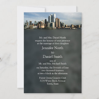 NYC-Einladungen für Hochzeiten Einladung