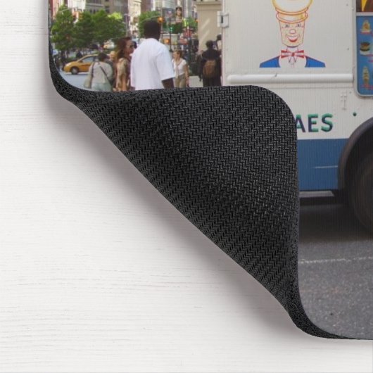 NYC Eiscreme-LKW Mousepad (Ecke)