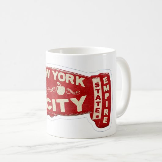 NYC Empire State Tasse (VorderseiteRechts)