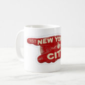 NYC Empire State Tasse (Vorderseite Links)