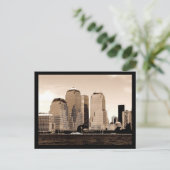 NYC Financial District Postkarte (Stehend Vorderseite)