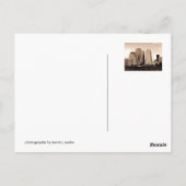 NYC Financial District Postkarte (Rückseite)