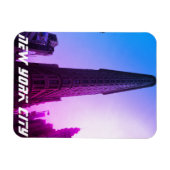 NYC Flatiron District Beaux Arts Gebäude Magnet (Horizontal)