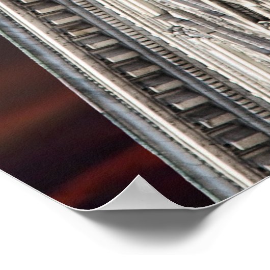 NYC FLATIRON SKYSCRAPER POSTER (Ecke)