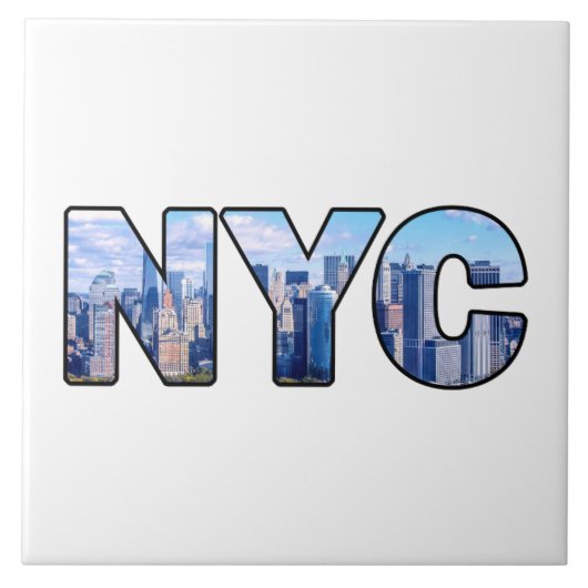 NYC FLIESE (Vorderseite)