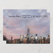 NYC Freedom Tower - Save the Date (Vorne/Hinten)