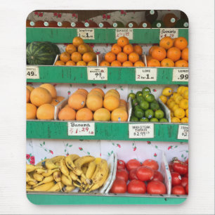 NYC Fruit Stand Sidewalk Lebensmittelgeschäft New Mousepad