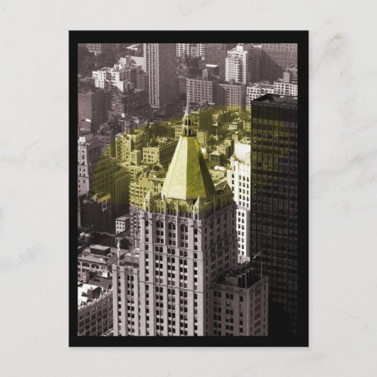 NYC-Gebäude Postkarte (Vorderseite)