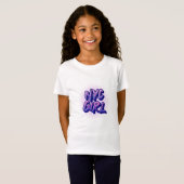 NYC Girl Graffiti Style T-Shirt (Vorne ganz)