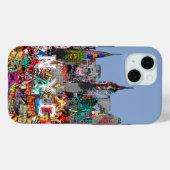 NYC Graffiti Case-Mate iPhone Hülle (Rückseite (Horizontal))