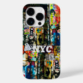 NYC Graffiti Graphic design iPhone Case (Rückseite)
