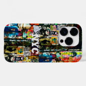 NYC Graffiti Graphic design iPhone Case (Rückseite (Horizontal))
