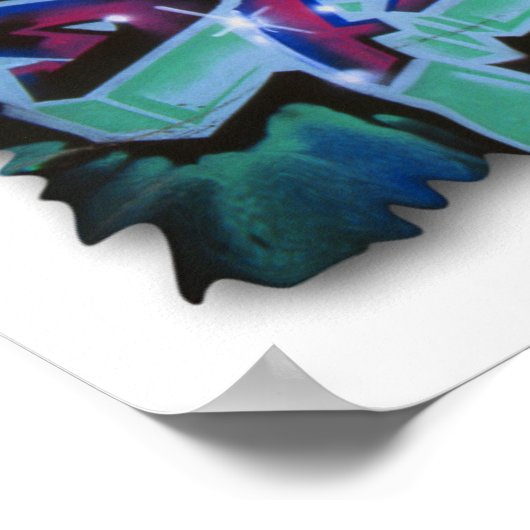 NYC Graffiti "I'm OK" Poster (Ecke)