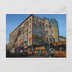 nyc graffiti kranker Stile Postkarte