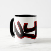 NYC Graffiti Tasse (Vorderseite Links)