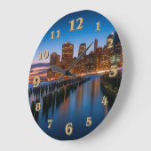 NYC GROßE WANDUHR (Winkel)