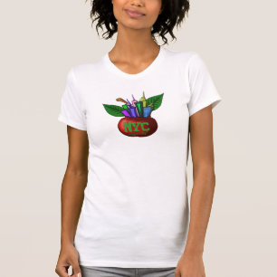 NYC großer Apfel-T - Shirtentwurf T-Shirt
