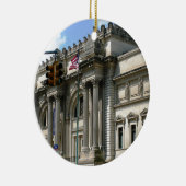 NYC Großstadtbewohner-Museum Keramikornament (Rechts)