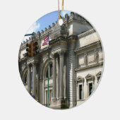 NYC Großstadtbewohner-Museum Keramikornament (Links)