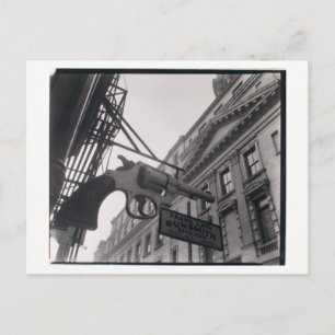 NYC Gunsmith Foto von Berenice Abbott Postcard Postkarte
