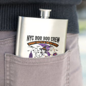 Nyc Hexe Und Geist Halloween-Nachtschicht Flachmann (Beispiel)