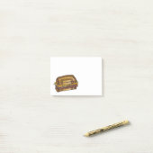 NYC Jüdisch Deli Reuben Sandwich Feinschmecker ste Post-it Klebezettel (Auf Schreibtisch)