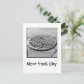 NYC-Kanalsystem-Postkarte Postkarte (Stehend Vorderseite)