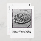 NYC-Kanalsystem-Postkarte Postkarte (Vorne/Hinten)