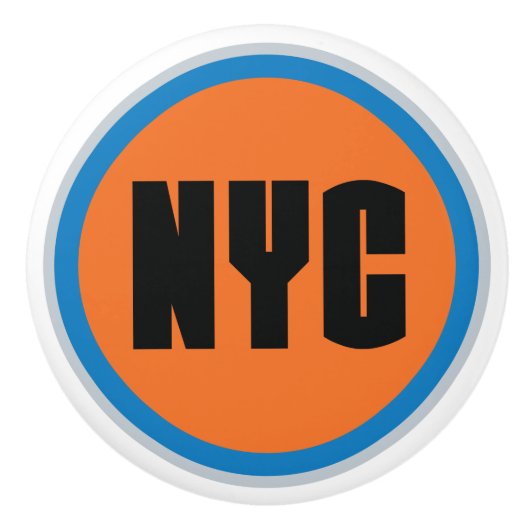 NYC-Keramik Keramikknauf (Vorderseite)