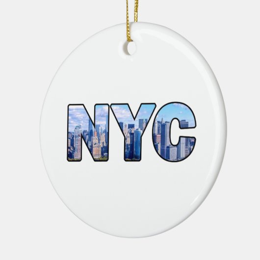 NYC KERAMIKORNAMENT (Links)