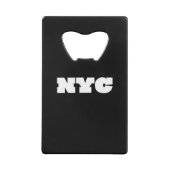 NYC Klassiker Geldbeutel Flaschenöffner (Rückseite)