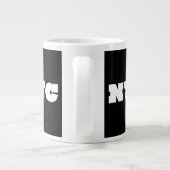 NYC Klassiker Jumbo-Tasse (Rückseite)