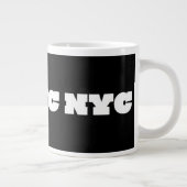 NYC Klassiker Jumbo-Tasse (Rechts)