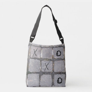 NYC Kopfstein-Tasche mit Tic Tac Zehe-Brett Tragetaschen Mit Langen Trägern